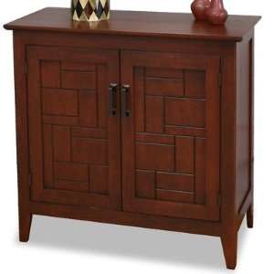  Facets Hall Chest in Merlot