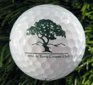 CORRAL de TIERRA COUNTRY CLUB Logo Golf Ball  
