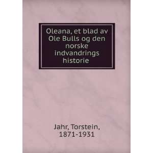   indvandrings historie Torstein, 1871 1931 Jahr  Books