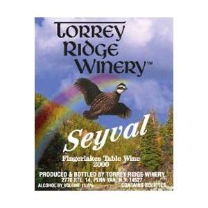  Torrey Ridge Winery Seyval Finger Lakes 750ML Grocery 