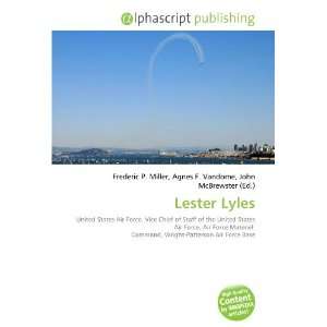  Lester Lyles (9786132770387) Books