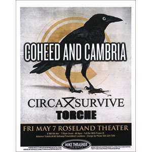  Coheed And Cambria   Posters   Limited Concert Promo