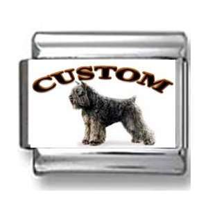  Bouvier des Flandres Dog Custom Photo Italian Charm 