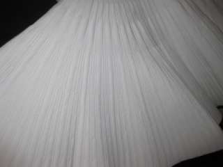 NEW AZZEDINE ALAIA STRUCTURED Pleated FULL SKIRT DRESS M $2,880 blingy 