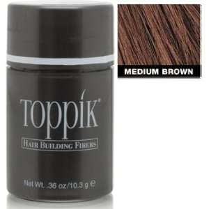 Toppik Hair Building Fibers   10.3 grams / 0.36 ounces   Medium Brown