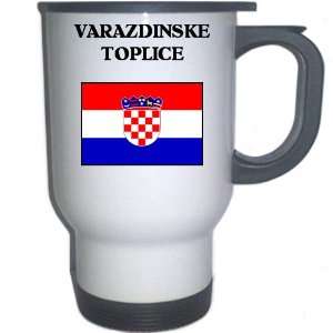     VARAZDINSKE TOPLICE White Stainless Steel Mug 