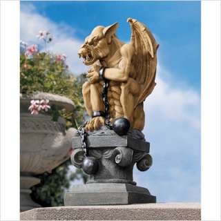 Design Toscano Ball and Chain Gothic Dungeon Gargoyle Statue in Two 