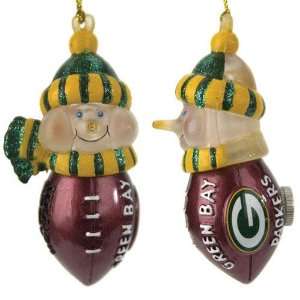  Green Bay Packers Nfl All Star Light Up Acrylic Snowman 