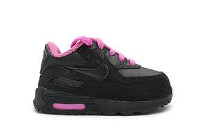 Nike Girls Toddler Infant Air Max 90 2007 Black Pink UK9.5 only RRP £ 