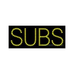  Subs LED Sign 8 x 20