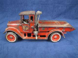 1923 Arcade International Harvester Red Baby Dump Truck  