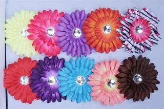 Lot 10 flowers Baby Toddler child Hair accessories New  