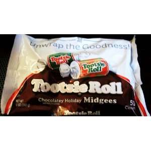 Tootsie Roll Chocolatey Holiday Midgees 12oz  Grocery 