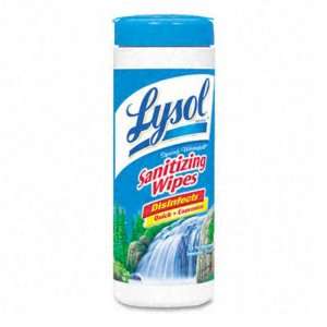 Lysol Brand Sanitizing Wipes, Spring Waterfall 35 Wipes (RAC75501EA 