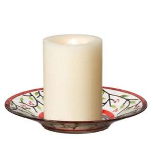   Festival Glass 7 Pillar Plate by Colonial Candle