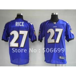   ravens 27# rice purple jersey usa football jersey sports jerseys