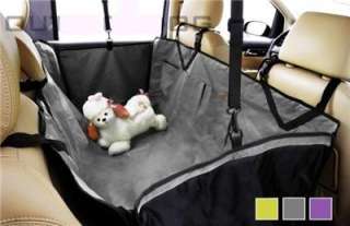 Backseat Pet Dog Car Seat Cover Hammock Waterproof Grey New Arrival 