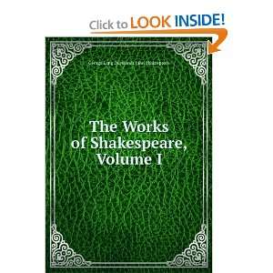   Shakespeare, Volume I George Long Duyckinck John Shakespeare Books