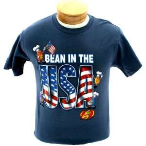 Bean in the USA T shirt   Small  Grocery & Gourmet Food