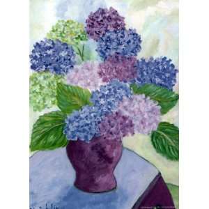   in Purple Vase by Brendan Loughlin 5 X 7 Poster