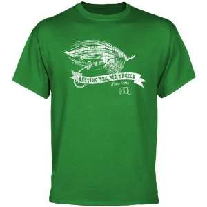 Ohio Bobcats Tackle T Shirt   Green