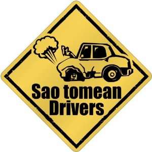    Sao Tomean Drivers / Sign  Sao Tome And Principe Crossing Country