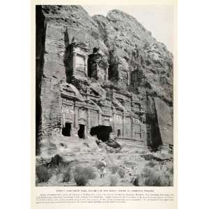  1923 Print Petra Corinthian Tomb Jordan Christian Royalty 