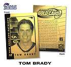 TOM BRADY MERRICK MINT AUTOGRAPHED 2005 GEMMT 10 23KT GOLD CARD 
