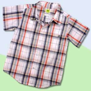  Toddlers Plaid Short Sleeve Shirt Baby