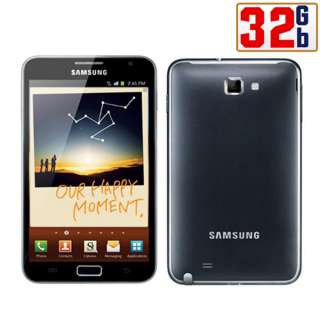 UNLOCKED SAMSUNG GALAXY NOTE N7000 32GB BLACK WIFI ANDROID TOUCHSCREEN 