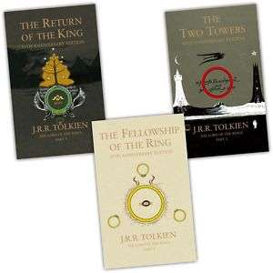 Lord of The Ring 3 Books Collection J R R Tolkien HB  