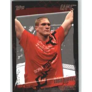  2010 Topps UFC Trading Card # 33 Todd Duffee (Ultimate 