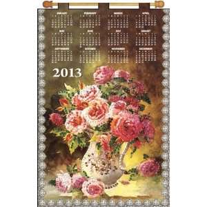   Tobin Roses 2013 Calendar Felt Applique Kit 16X24 Arts, Crafts