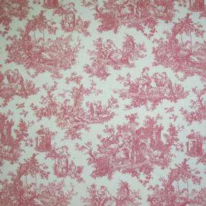 Waverly Sweet Pastimes Rose Toile fabric by the yard  