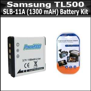  Battery Kit For Samsung TL500 Digital Camera Includes 