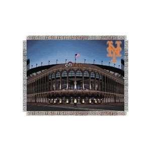  New York Mets Stadium Tapestry Blanket 48 x 60 Sports 