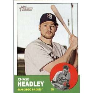  2012 Topps Heritage 110 Chase Headley   San Diego Padres 