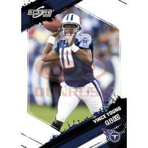  2009 Score #290 Vince Young   Tennessee Titans (Football 
