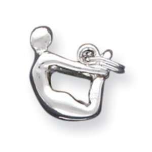  Sterling Silver Yoga Charm Jewelry