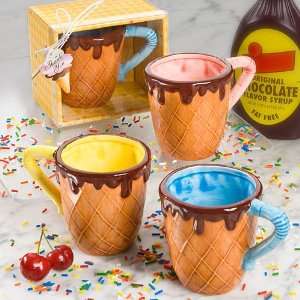  Ice Cream Lovers Collection Ice Cream Cone Mugs Kitchen 