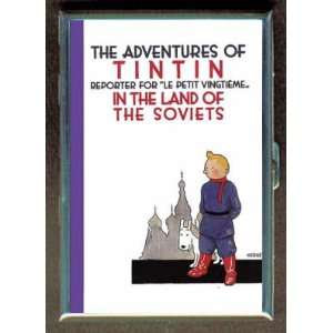  ADVENTURES OF TINTIN, SOVIETS, ID CIGARETTE CASE WALLET 
