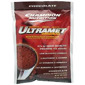  Nutrition Ultramet Original Chocolate 60 Packets Meal Replacements