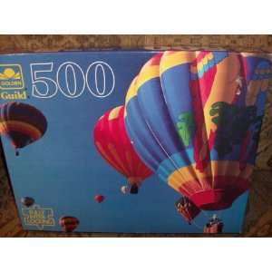   Balloon Fest a 500 Piece Guild Series Puzzle By Golden Toys & Games
