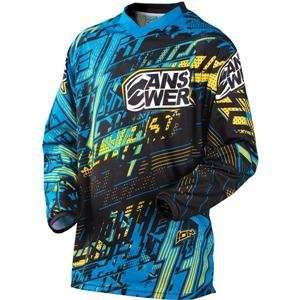   Answer Racing 2012 Ion Jersey Blue Yellow (Small 450977) Automotive