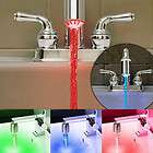 temperatur e sensor 3 color water tap faucet rgb glow