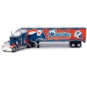    UD Peterbilt Tractor Trailer Miami Dolphins