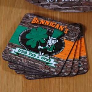  Irish Pub & Grub Coasters (Set of 4)
