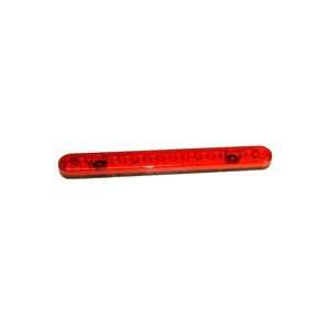  13.6 Oval Slim Line RED Stop/Tail/Turn with Convex Dot 