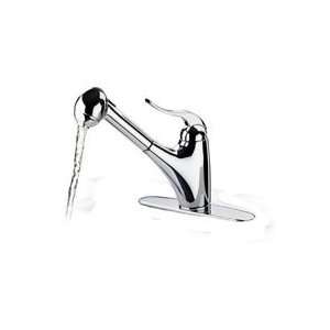  Pegasus Single Handle Kitchen Faucet with Pull Out Spray 