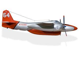Grumman F7F I Tigercat Wood Desktop Airplane Model  